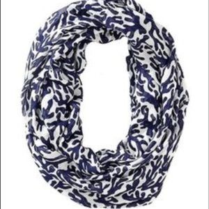 Lilly Pulitzer Infinity Scarf - Navy Coral